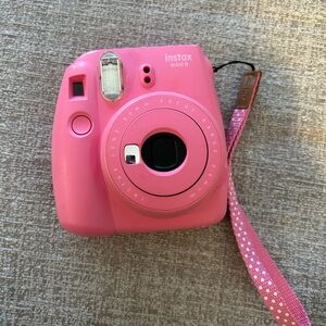 Instax Mini 9 Pink Instant Camera